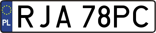 RJA78PC