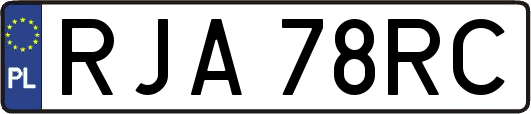 RJA78RC