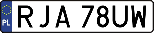 RJA78UW