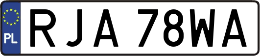 RJA78WA