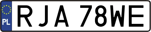 RJA78WE