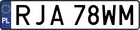 RJA78WM