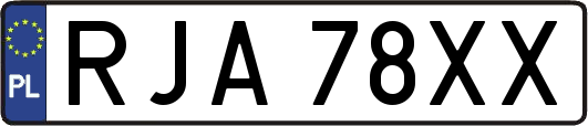 RJA78XX