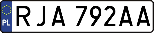 RJA792AA
