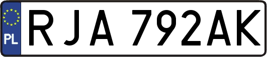 RJA792AK