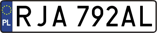 RJA792AL