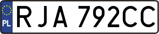 RJA792CC