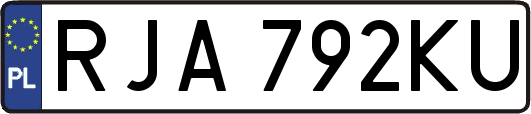 RJA792KU