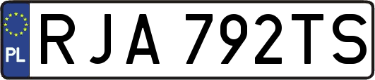 RJA792TS