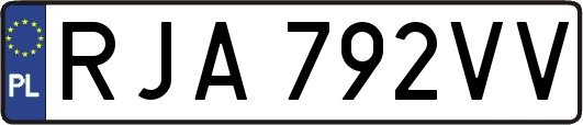 RJA792VV