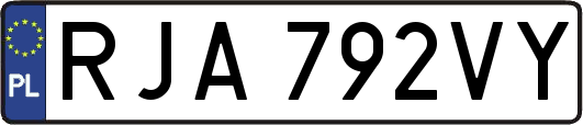 RJA792VY