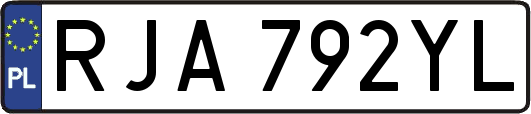 RJA792YL