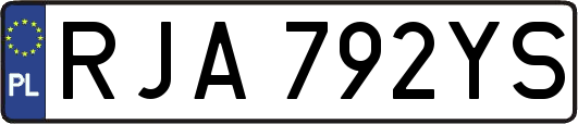 RJA792YS