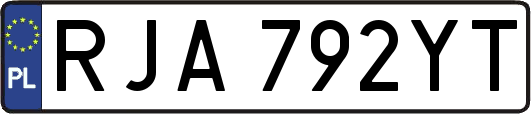 RJA792YT
