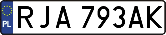 RJA793AK