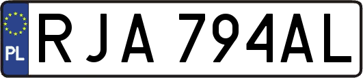 RJA794AL