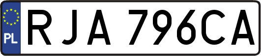 RJA796CA