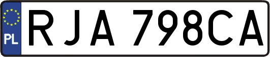 RJA798CA
