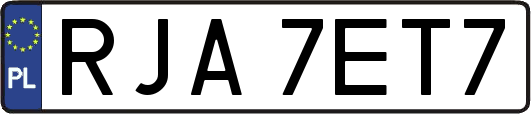 RJA7ET7