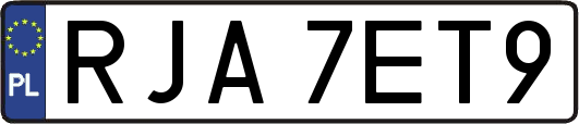RJA7ET9