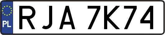 RJA7K74