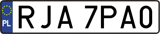 RJA7PA0
