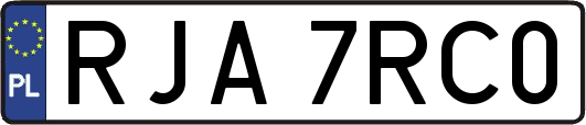 RJA7RC0
