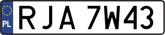 RJA7W43