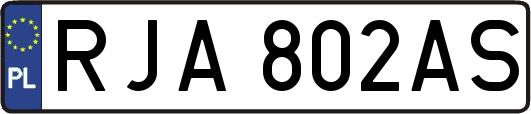 RJA802AS