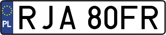 RJA80FR