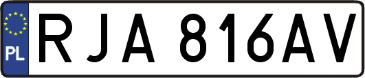 RJA816AV