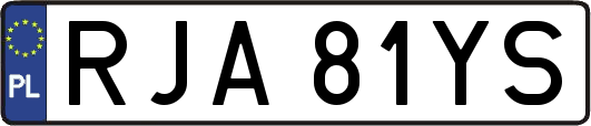 RJA81YS