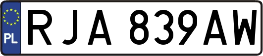 RJA839AW