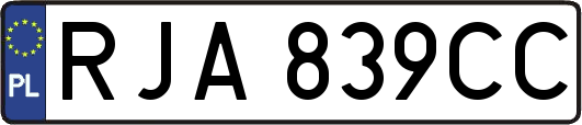 RJA839CC
