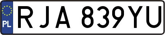 RJA839YU