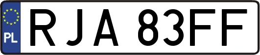 RJA83FF