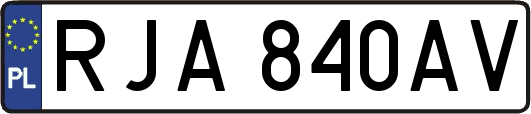 RJA840AV