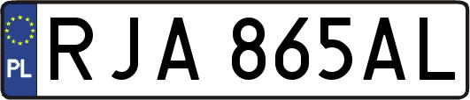 RJA865AL
