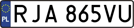 RJA865VU