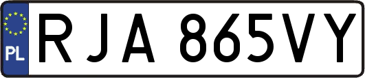 RJA865VY