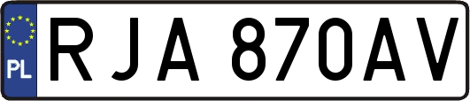 RJA870AV