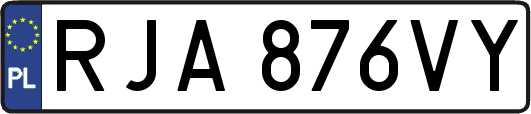 RJA876VY