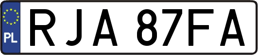 RJA87FA