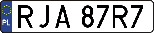 RJA87R7