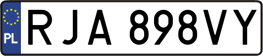 RJA898VY
