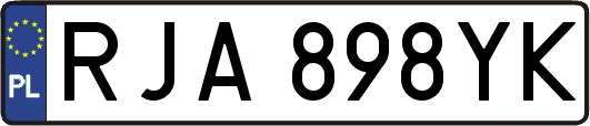 RJA898YK