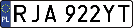RJA922YT