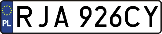 RJA926CY