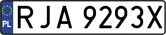 RJA9293X