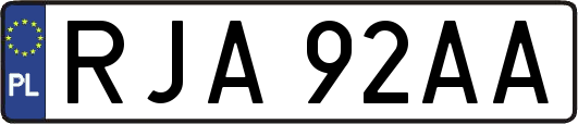 RJA92AA